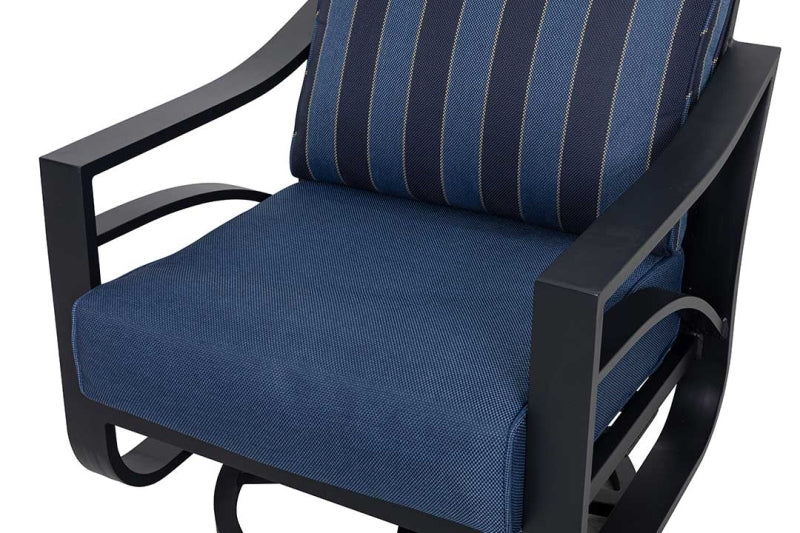 Jarvis Aluminum Swivel Rocking Chair