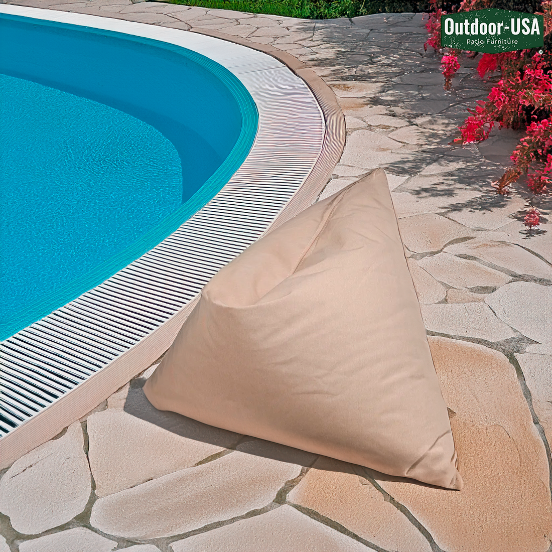 Puff triangular Outdoor-USA