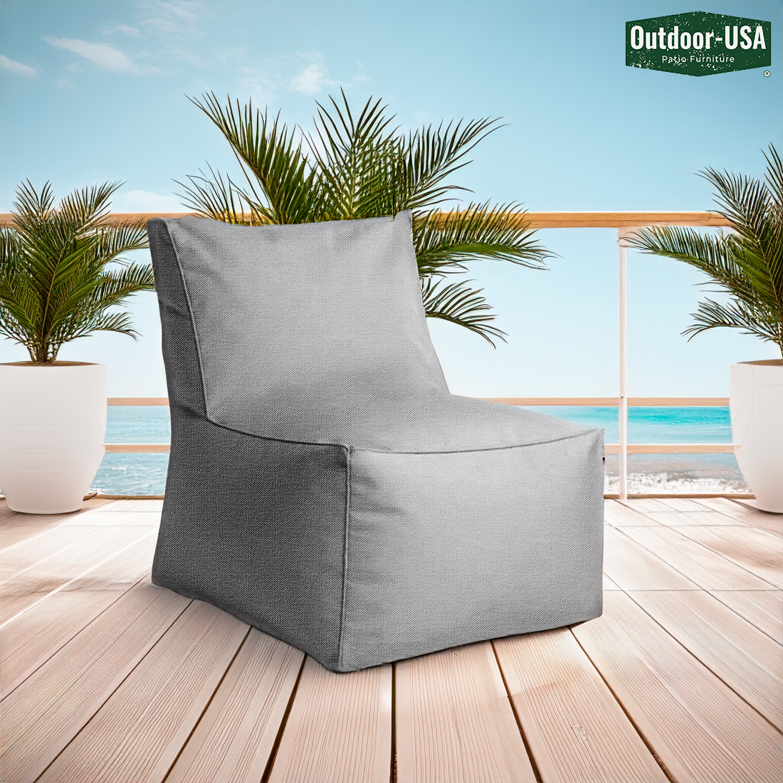 Sillón puff Outdoor-USA