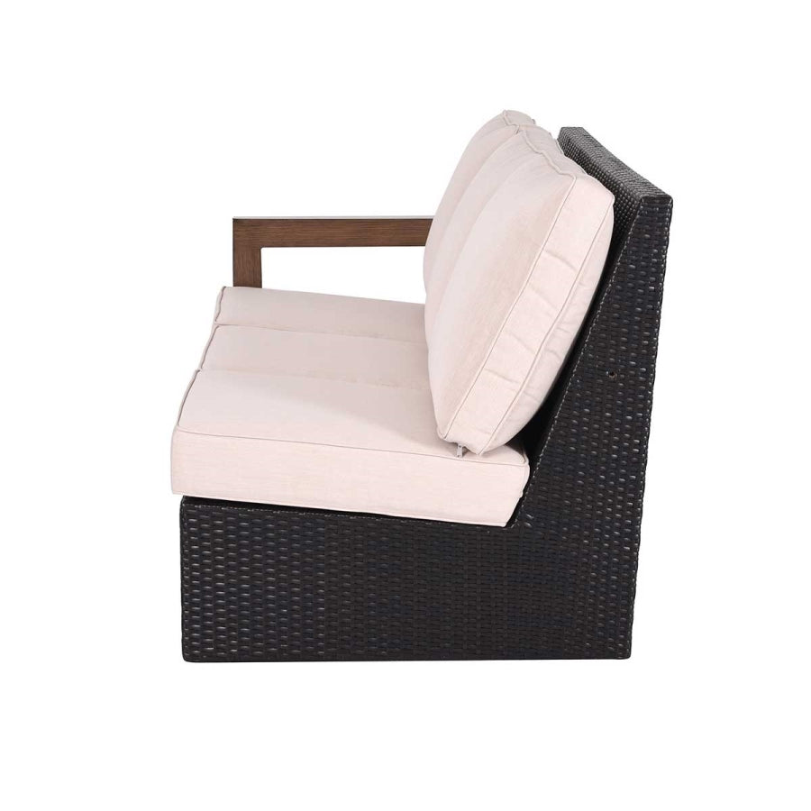 Delano 5-Piece Wicker Sectional Sofa Set