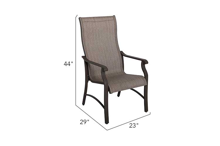2 Trevi Textilene Dining Chair