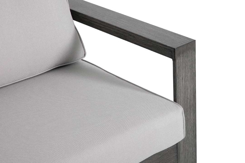 Walsh 4-Piece Aluminum Sectional Sofa Set