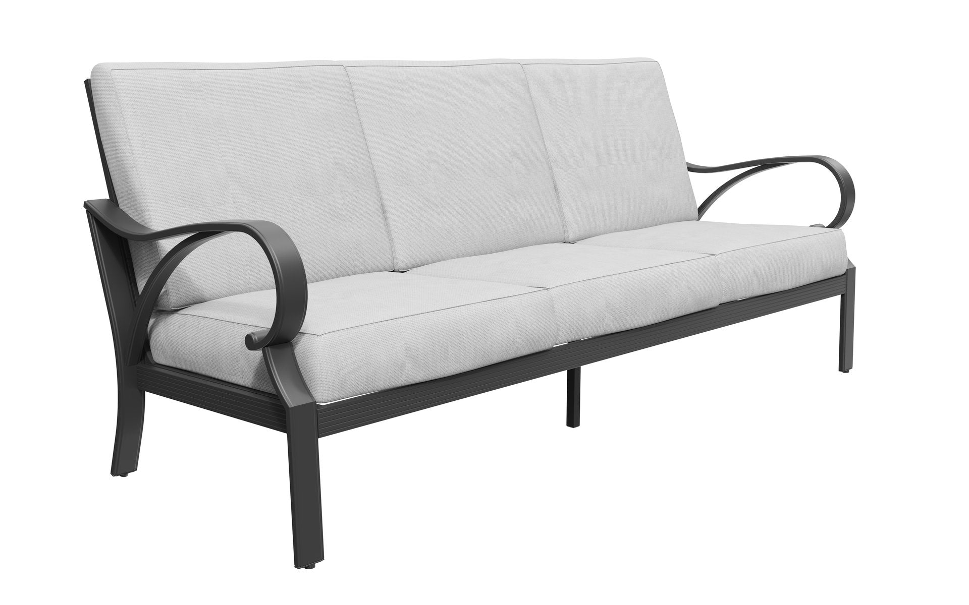 Puget 4-Piece Aluminum Living Room Set