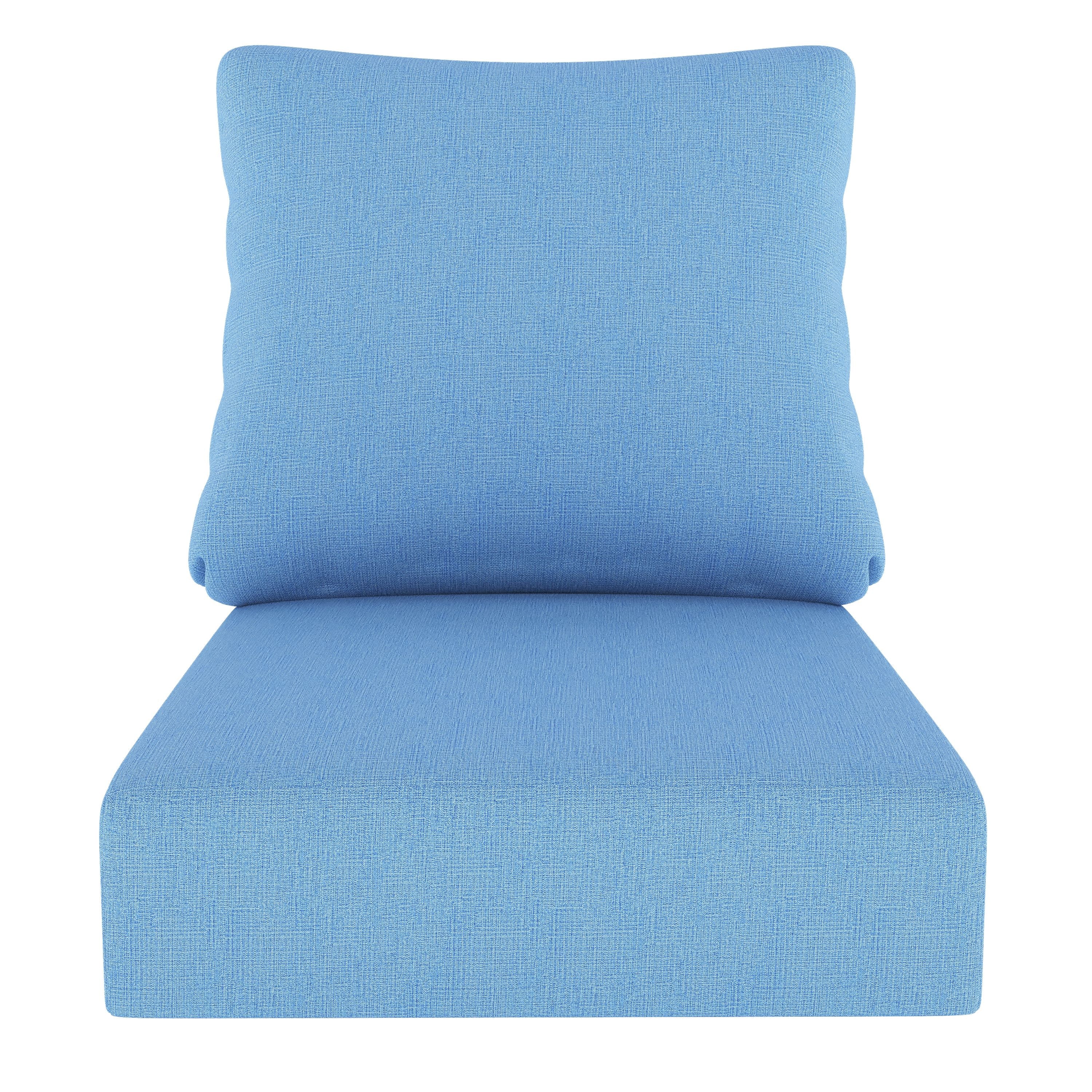 Outdoor-USA Seat and Back/Deep Seating Sofa/Loveseat Middle - Replacement Cushions