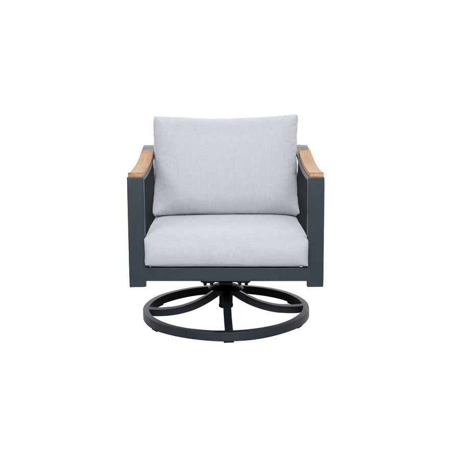 2 Nova Aluminum Swivel Rocking Chair