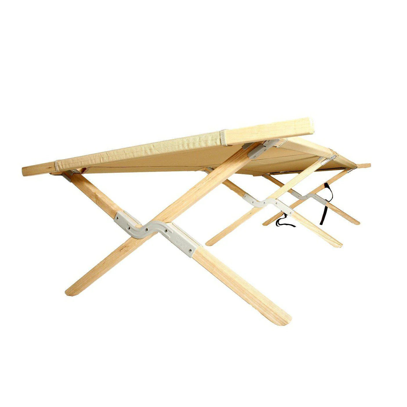 Maine Heritage Cot – Heavy-Duty Wooden Camping Cot with 375 lb Capacity
