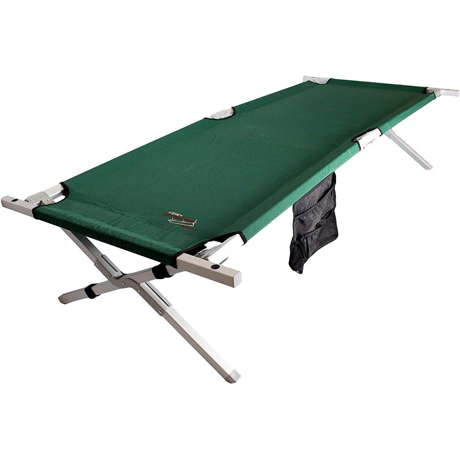 Maine Military Cot HD – Heavy-Duty Full-Size Aluminum Cot with 375 lb Capacity