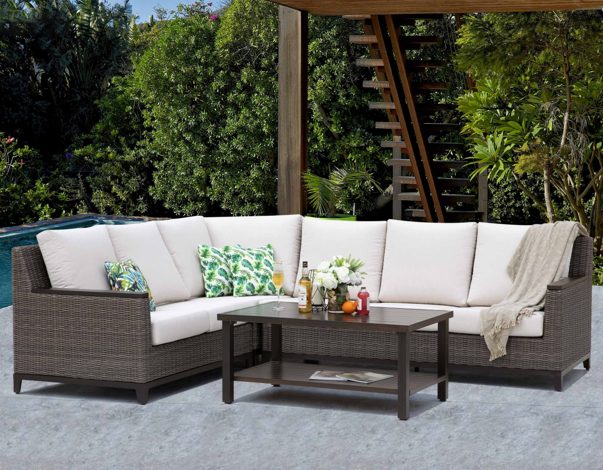 Owens Modular Aluminum Living Room Set