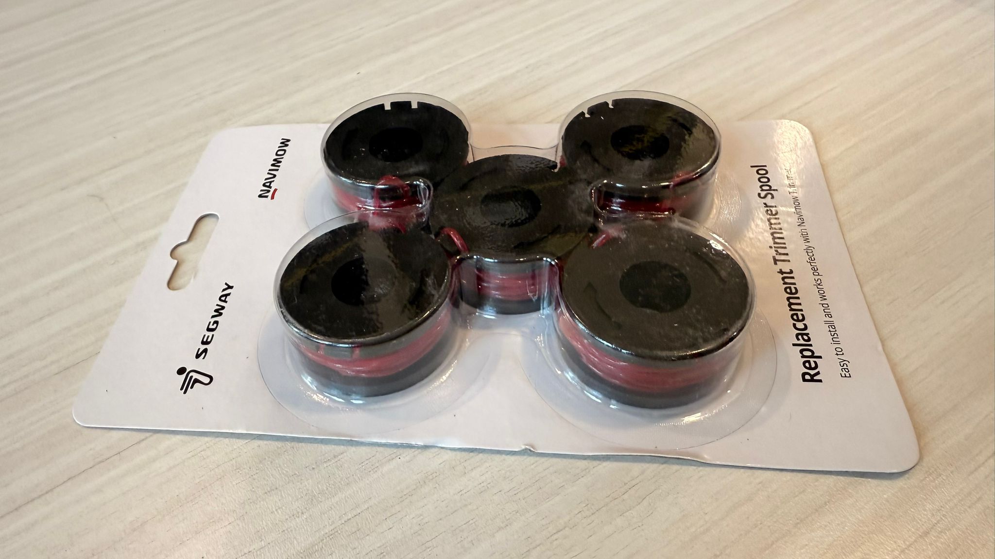 Segway Navimow Replacement Trimmer Spool for Segway Navimow X3 Series – 5-Pack, Preloaded Lines