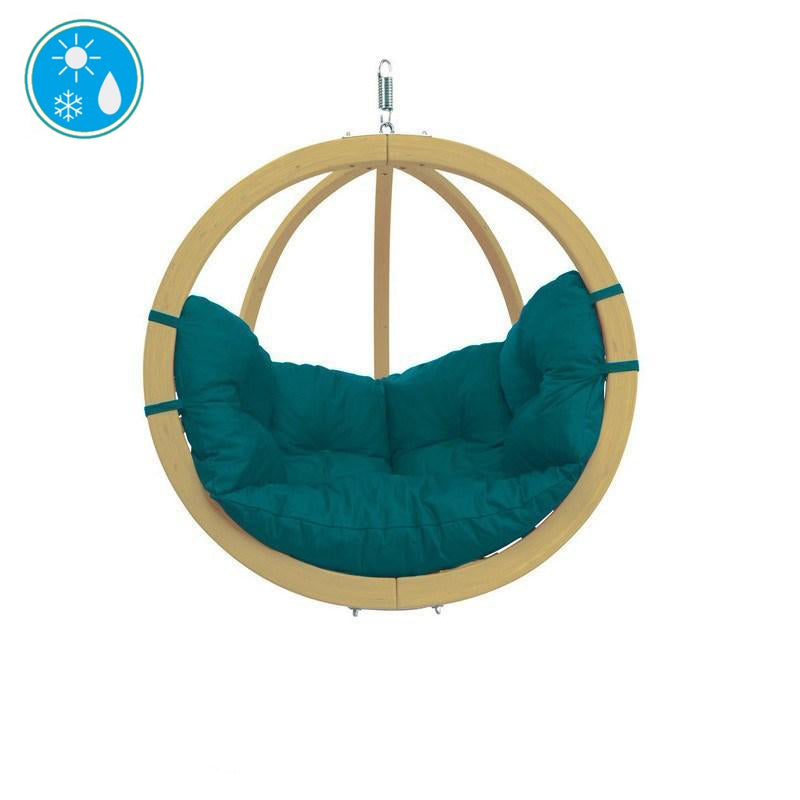 Globo Single Green Hanging Chair - Amazonas Online UK