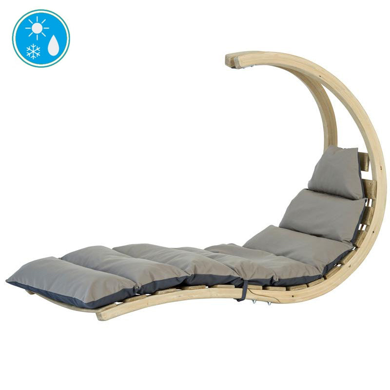 Swing Lounger - Anthracite / Taupe - Amazonas Online UK