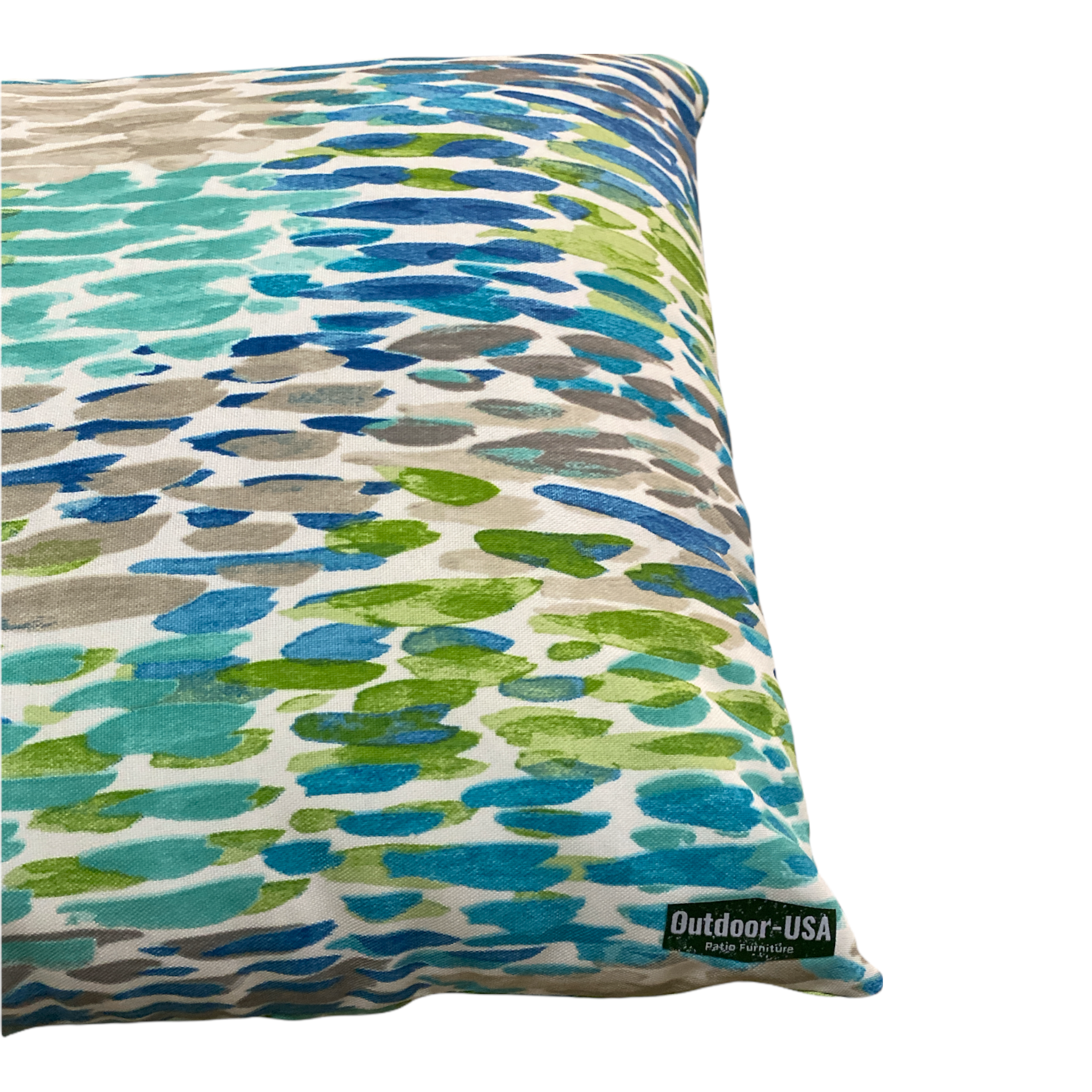 12" x 17" Kidney-Shaped Sunbrella® Outdoor Throw Pillow – Stylish Comfort for Any Space