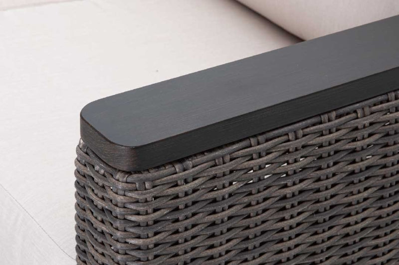 Beaufort 4-Piece Wicker Sofa Set with Swivel Rocking Chairs