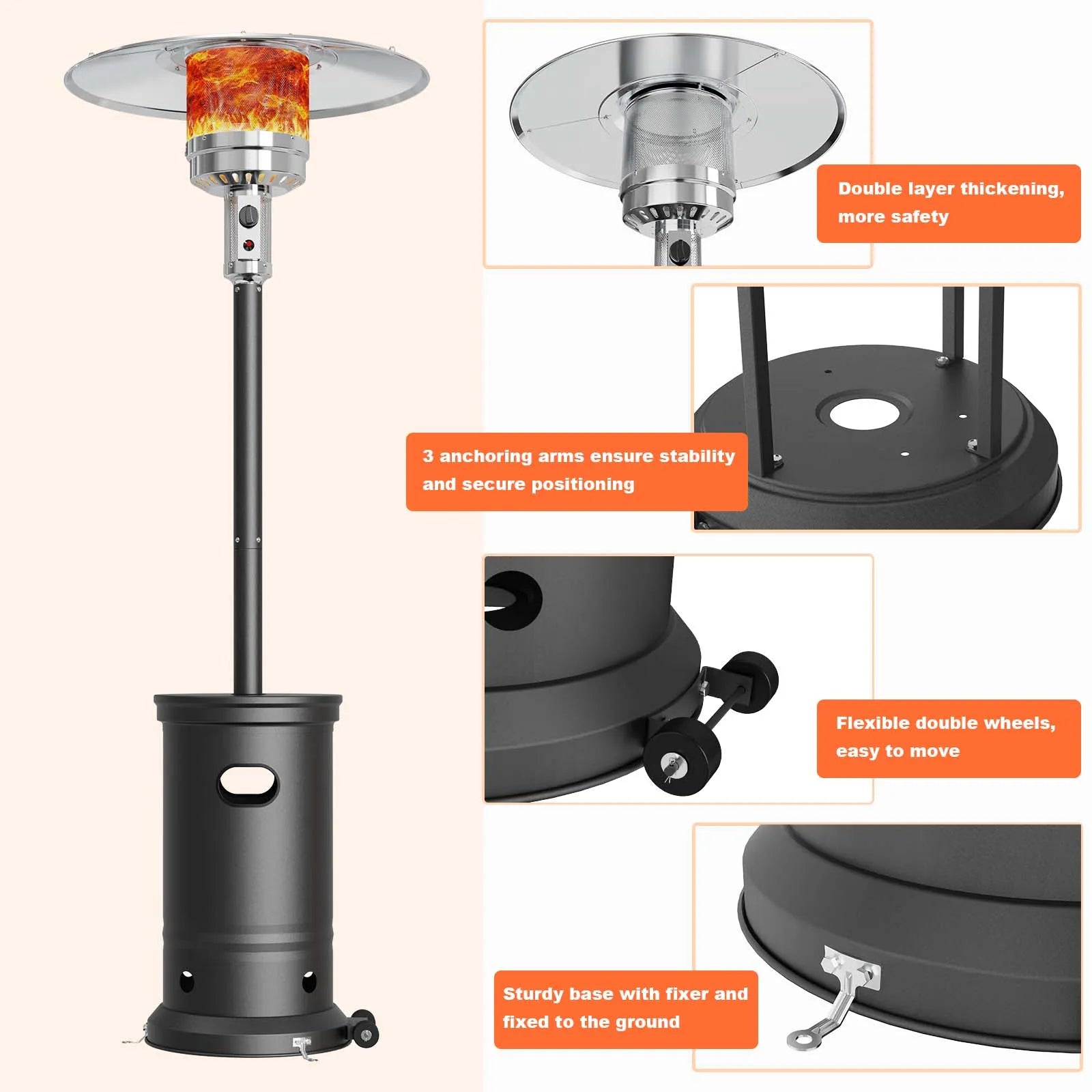 Outdoor-USA Patio Heater