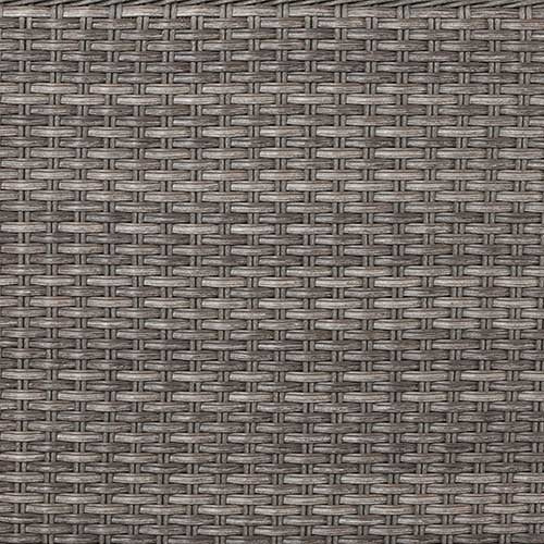 Tenaya Wicker Square Firepit Table