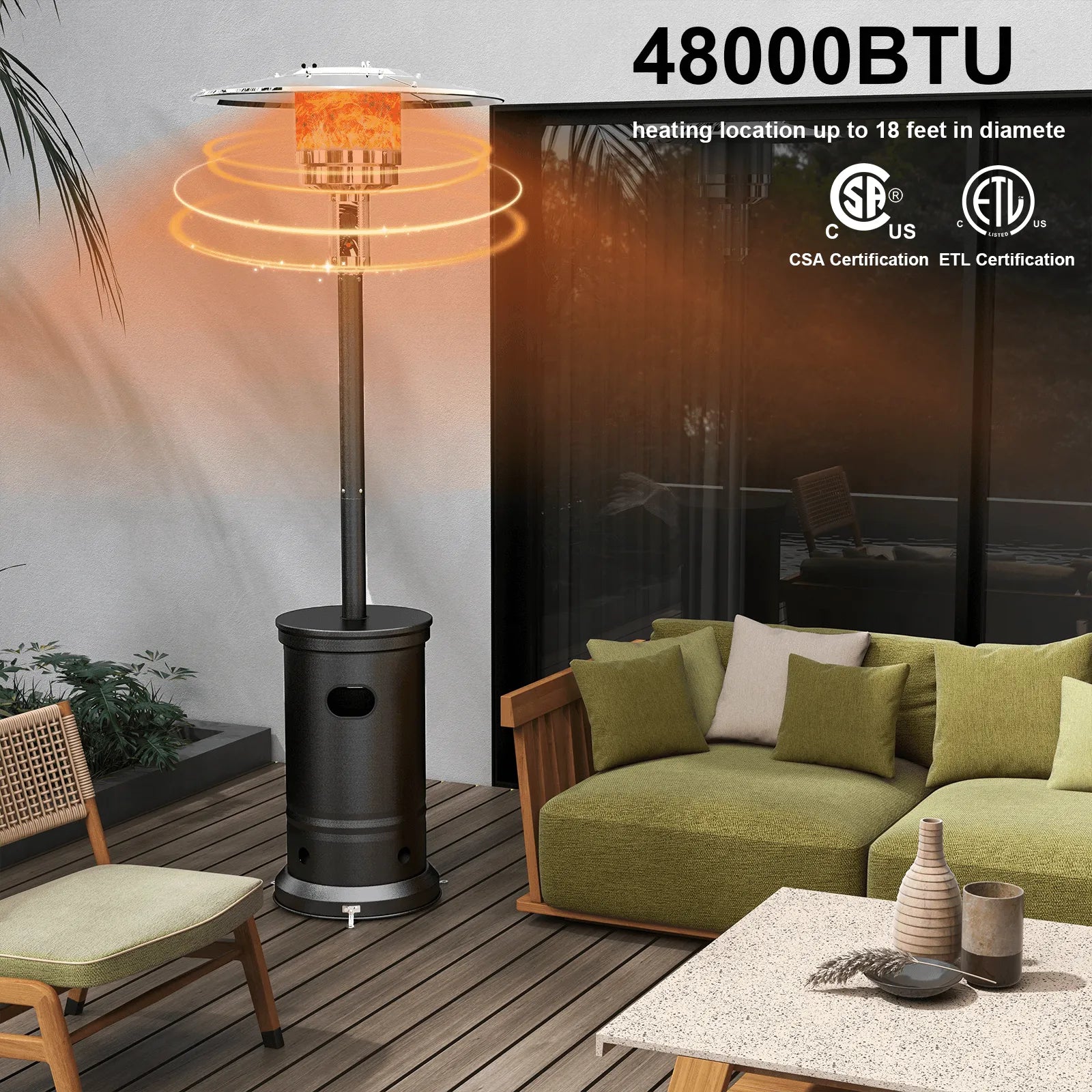 Outdoor-USA Patio Heater