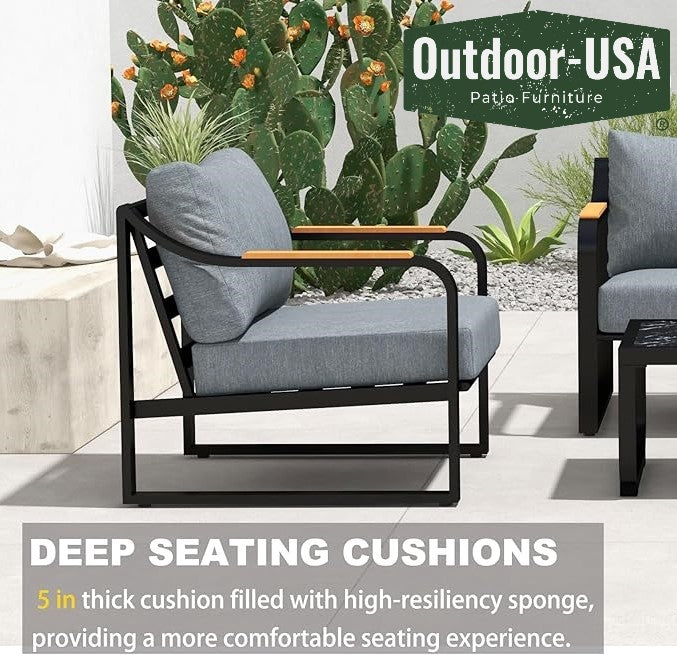 Outdoor-USA Patio Furniture Set 3 Pieces