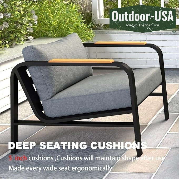 Outdoor-USA Patio Furniture Set 3 Pieces