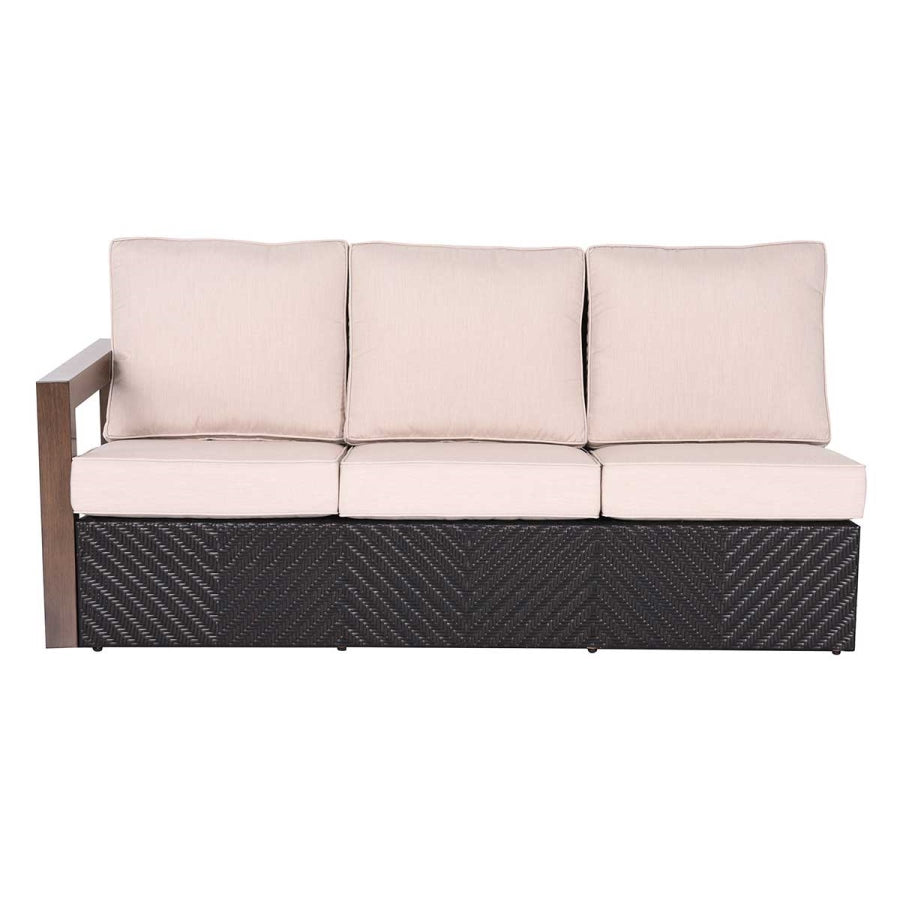 Delano 5-Piece Wicker Sectional Sofa Set