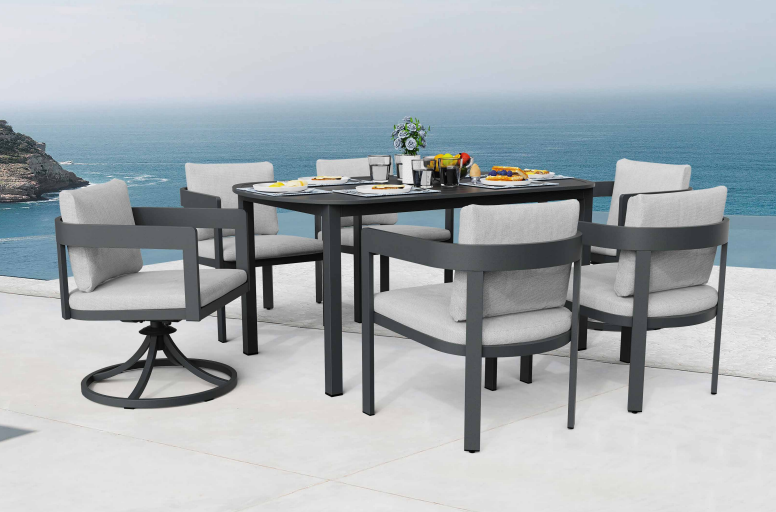 Aconcagua 7-Piece Aluminum Dining Set