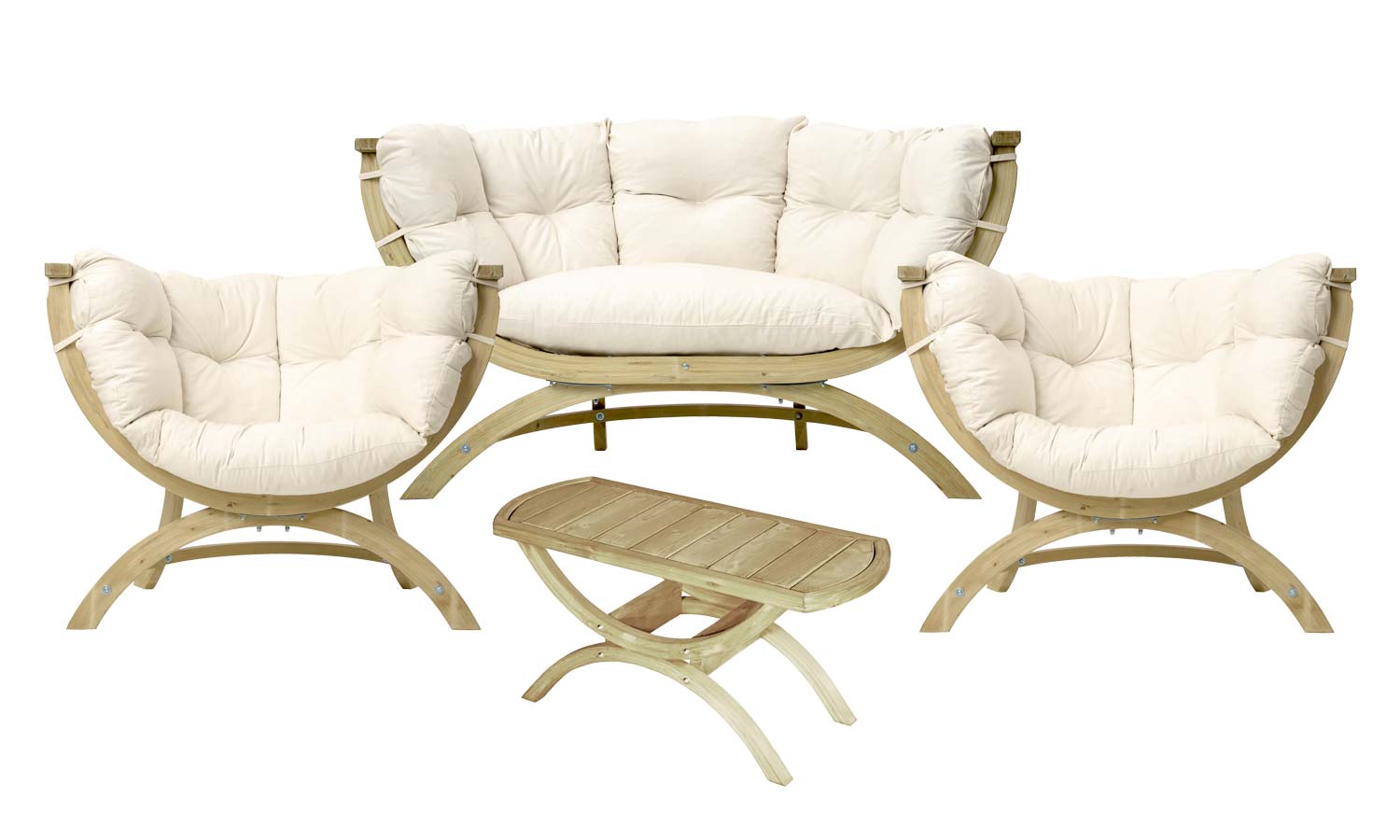 Amazonas Garden Lounge 4 Pcs. Set Siena