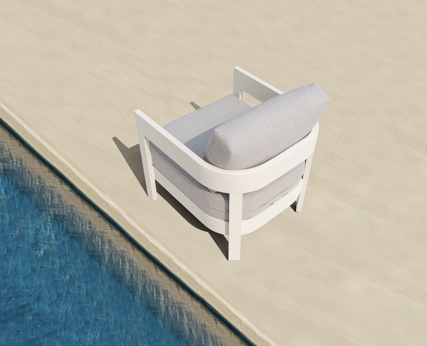 Aconcagua 4-Piece Aluminum Living Room Set