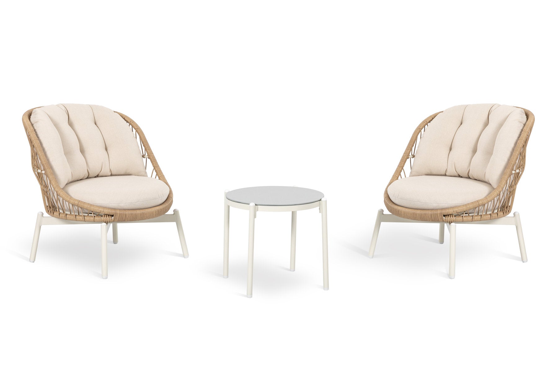 Nectar 2-Swivel Chair Living Room Set