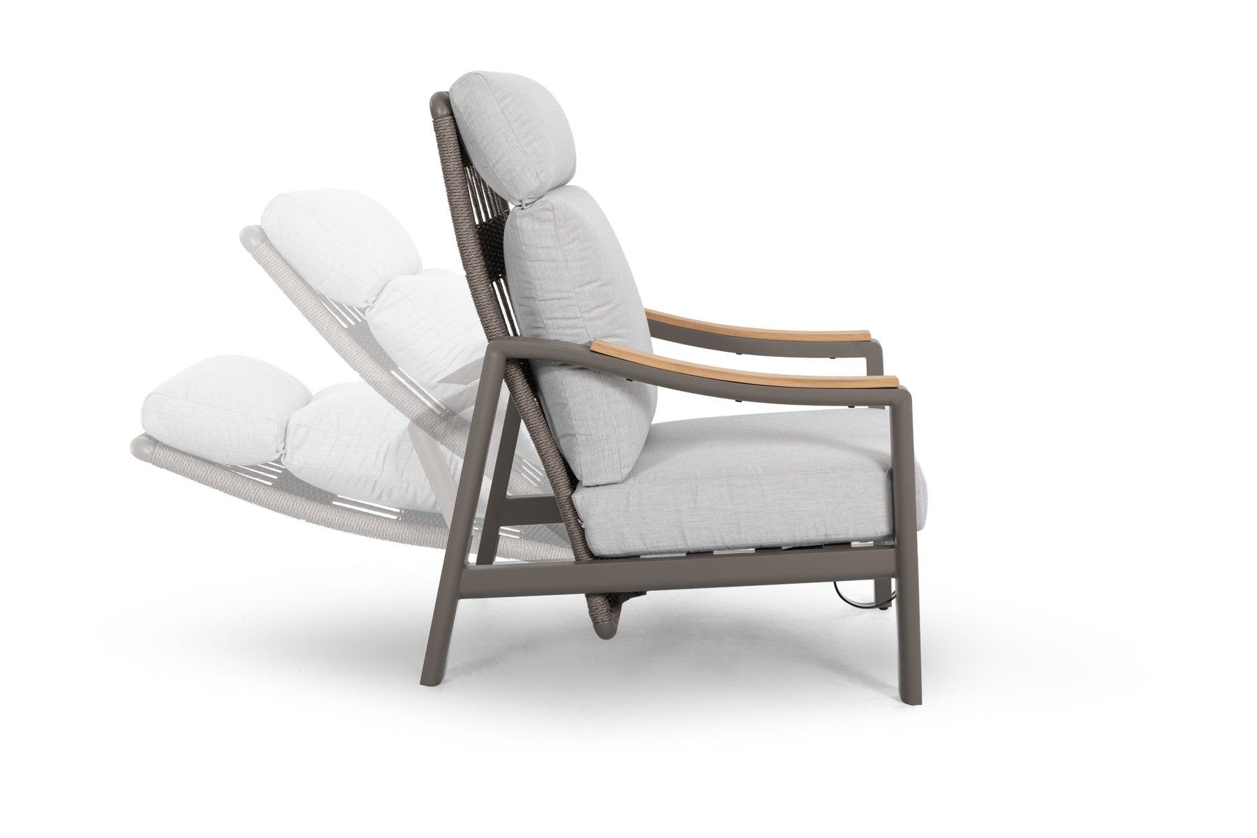 Noctis 4-Piece Adjustable Aluminum Living Room Set