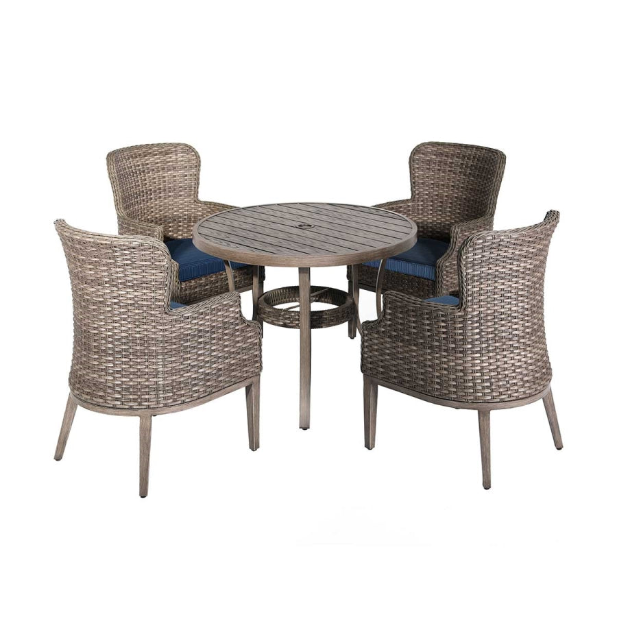 Tenaya 5-Piece Wicker Dining Set