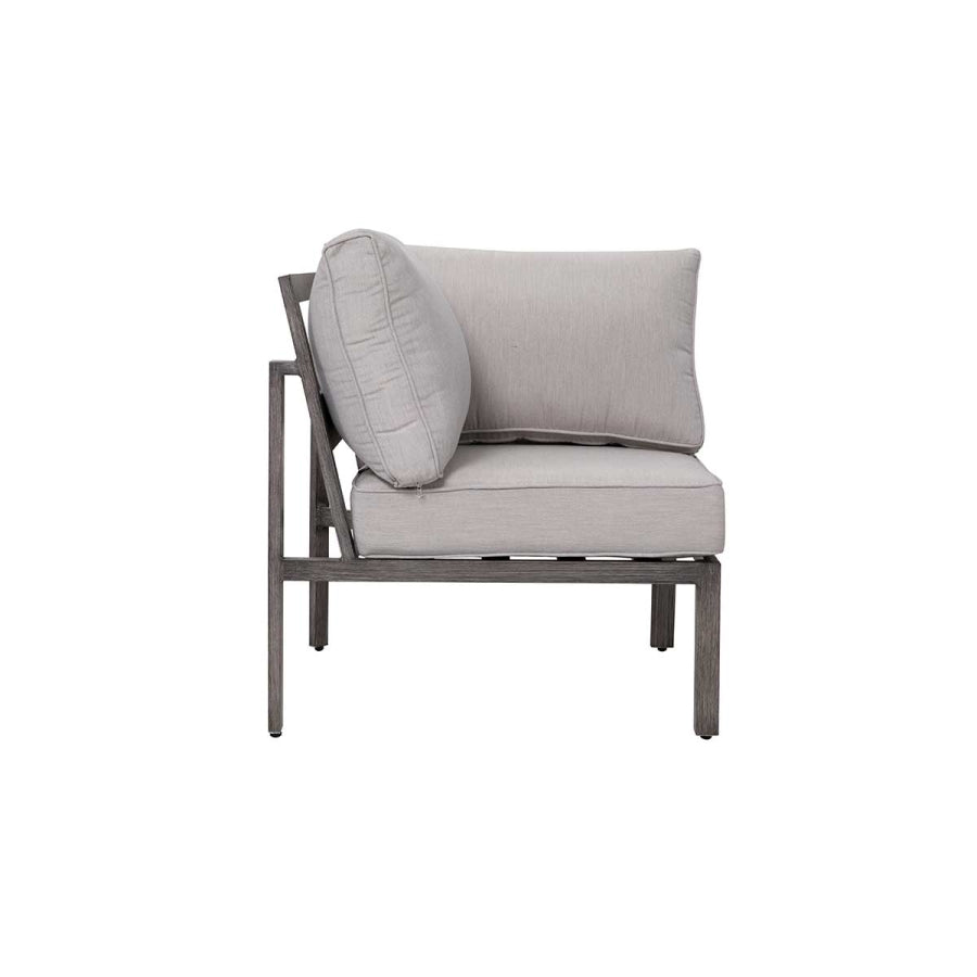 Walsh 4-Piece Aluminum Firepit Sofa Set