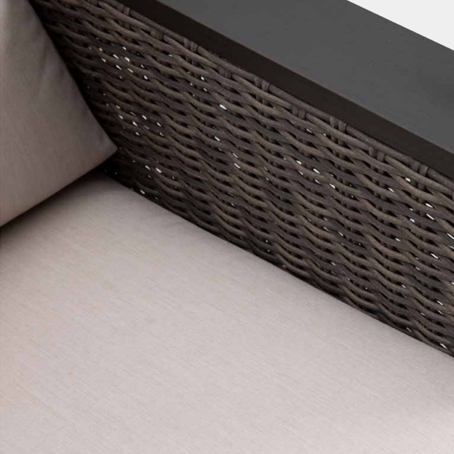 Owens 4-Piece Aluminum Living Room Set With Swivel Chairs