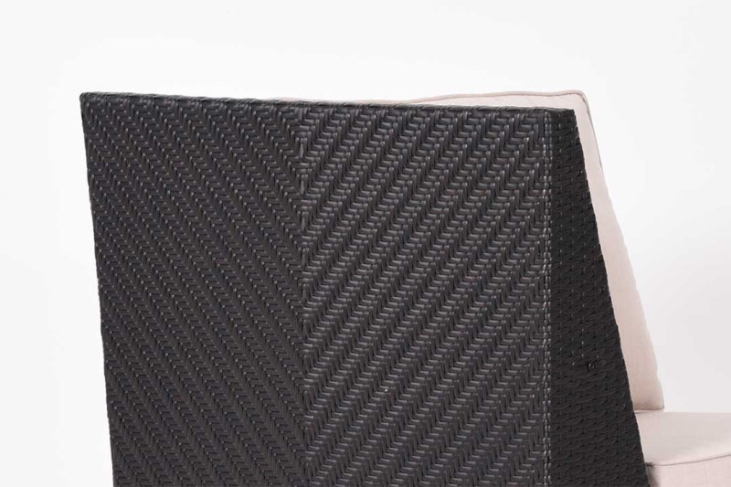 Delano 5-Piece Wicker Sectional Sofa Set