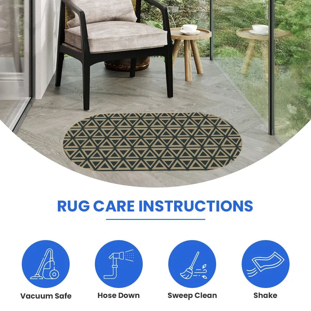 Tapis Outdoor-USA - Ovale