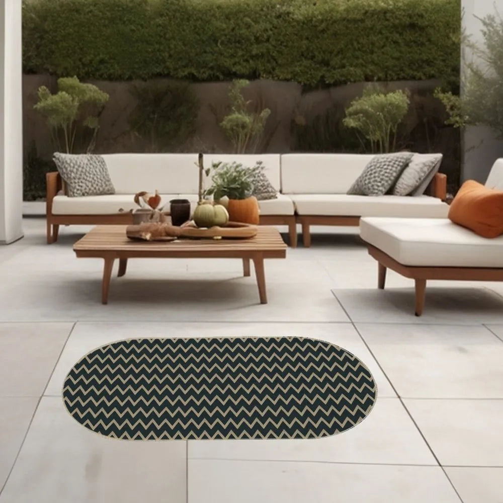 Tapis Outdoor-USA - Ovale