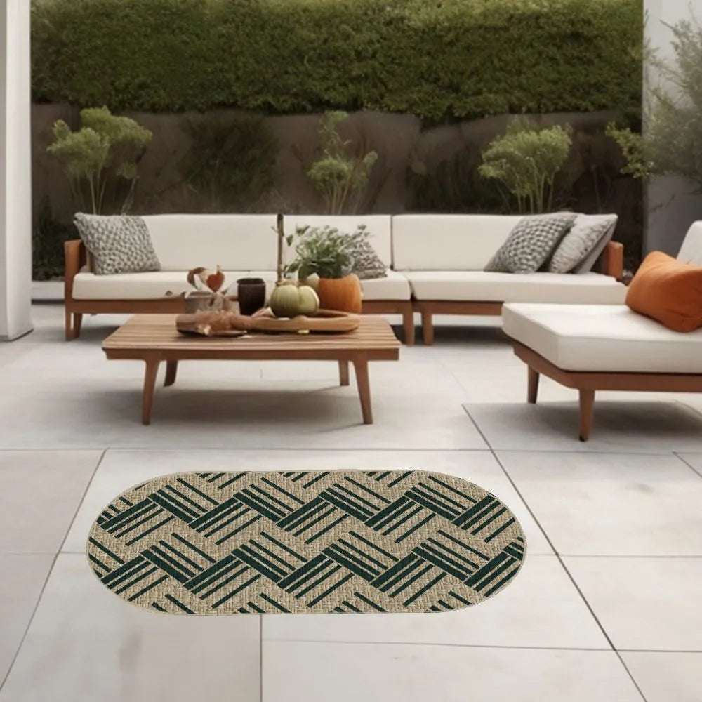 Tapis Outdoor-USA - Ovale