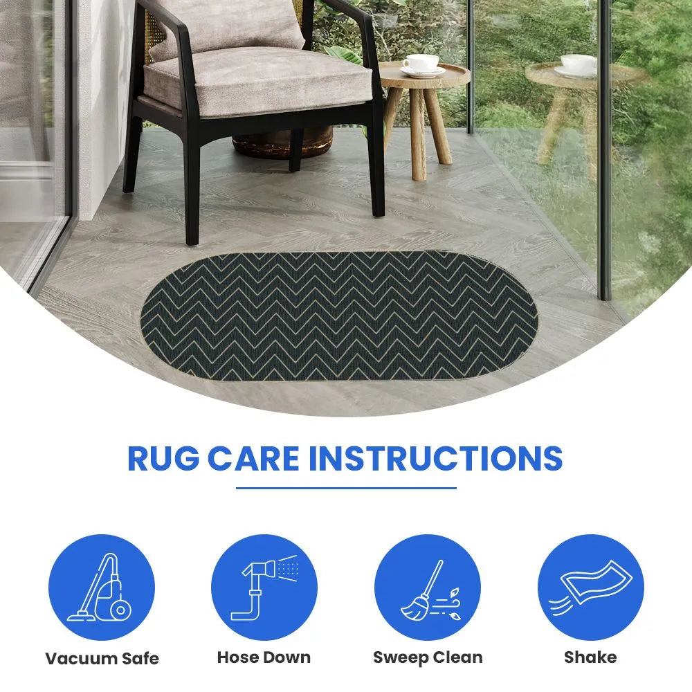 Tapis Outdoor-USA - Ovale