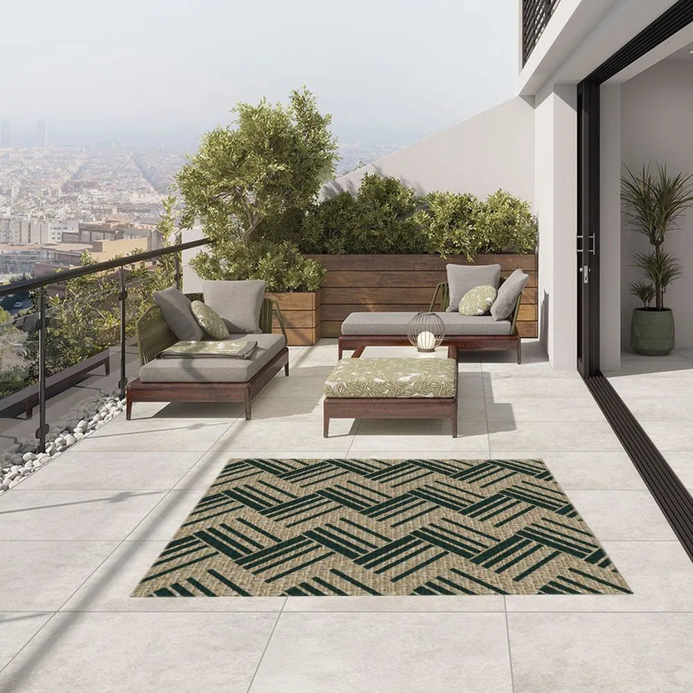 Tapis Outdoor-USA - Carré