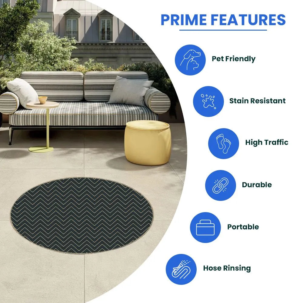 Outdoor-USA Rugs - Round