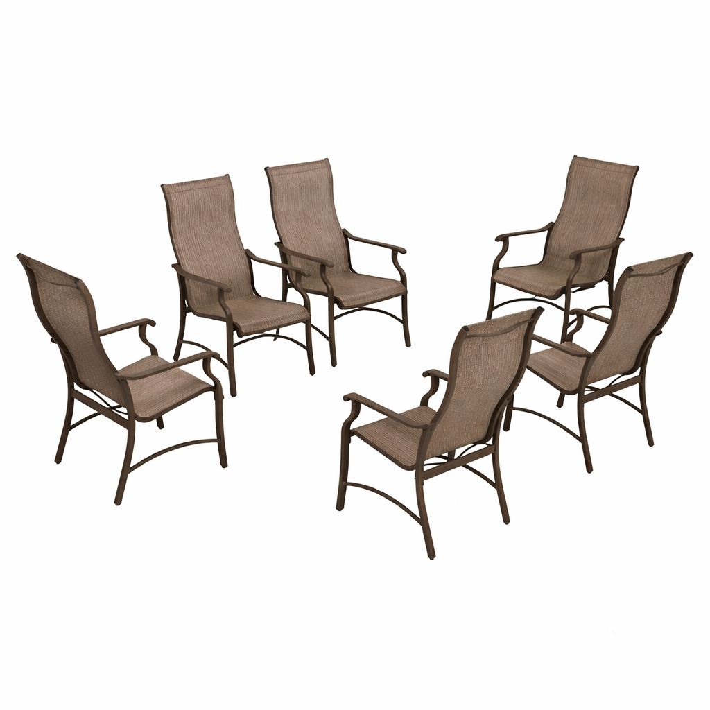 6 Trevi Textilene Dining Chair