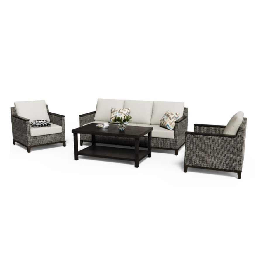 Owens 4-Piece Aluminum Living Room Set