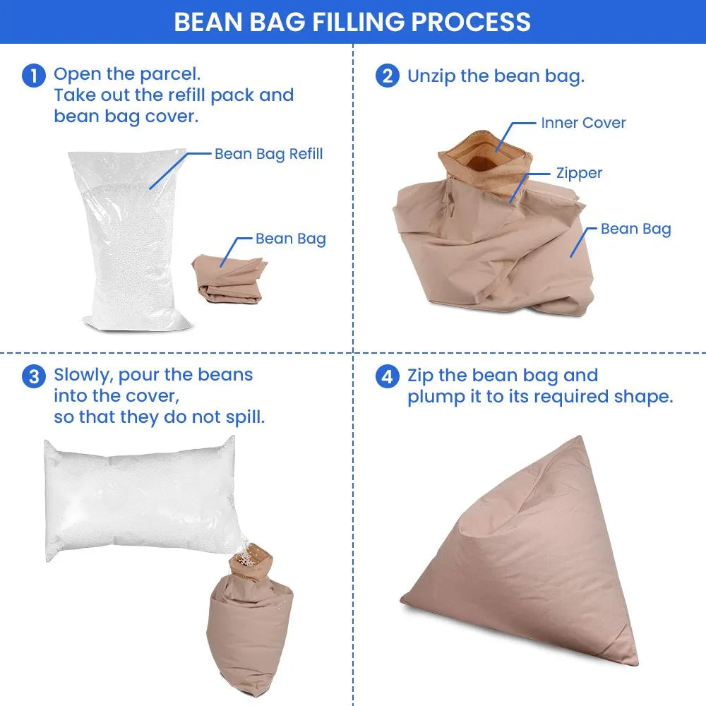 Outdoor-USA Triangular Bean Bag