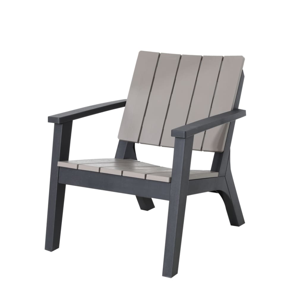 ELIAS 3 Piece Patio Seating Set #color_black and grey
