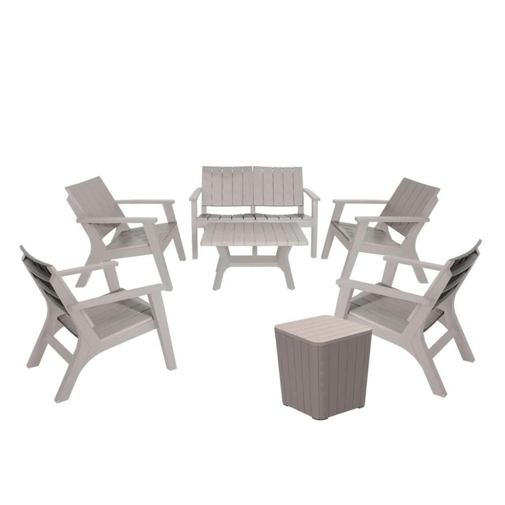 Salotto Esterno Polywood - Set Elias