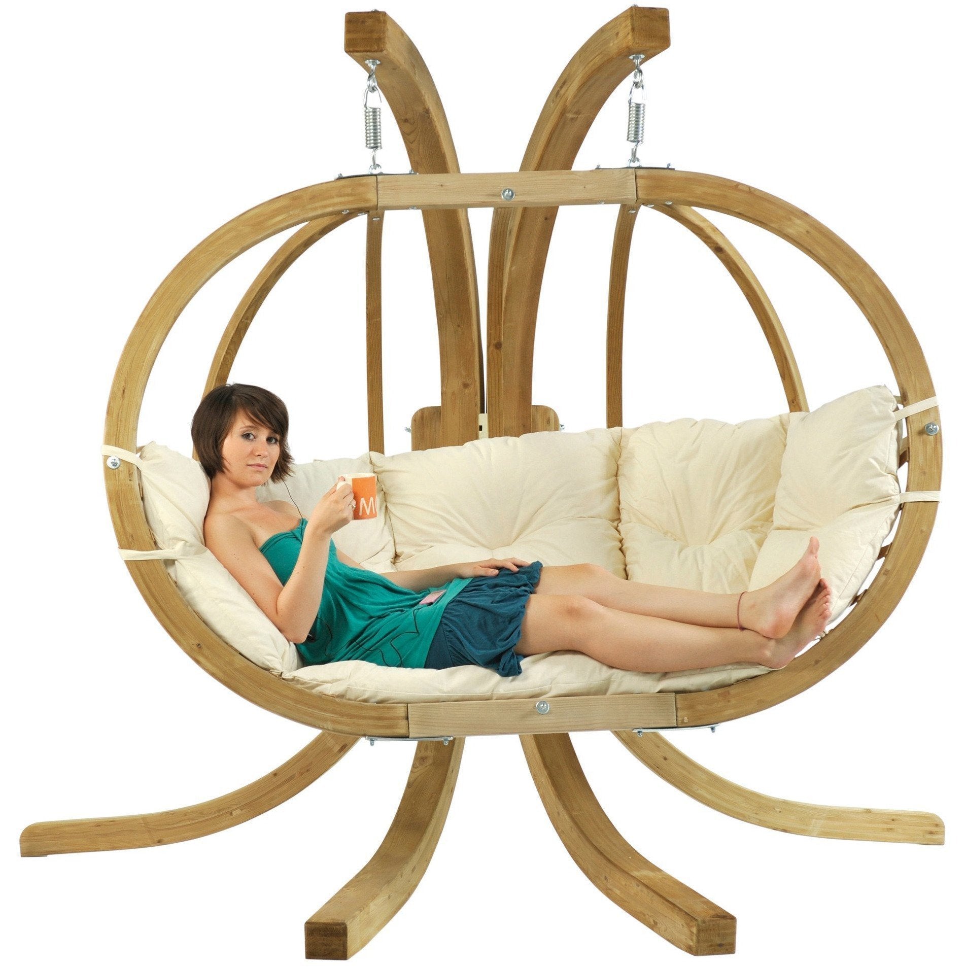 Globo Royal Natura Double Seater Hanging Chair - Amazonas Online UK
