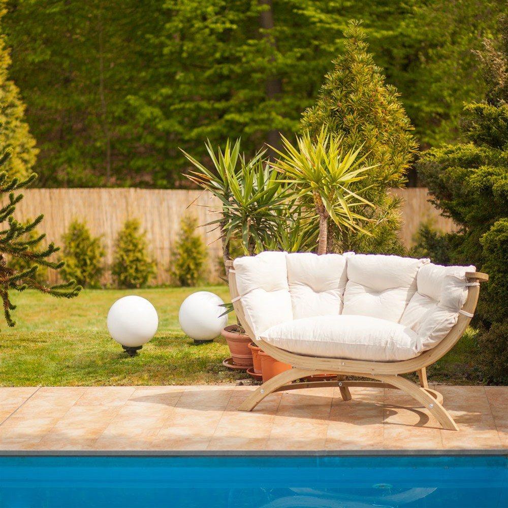siena hängematte Siena Due Weatherproof Sofa in Green