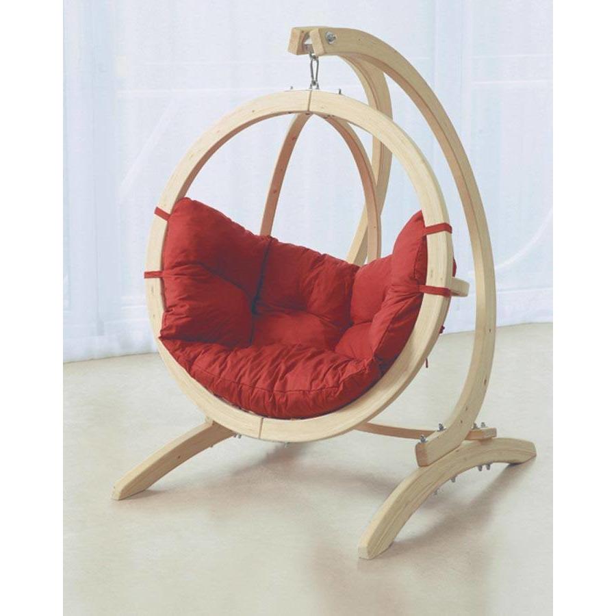 Kids Globo Terracotta Hanging Chair - Amazonas Online UK