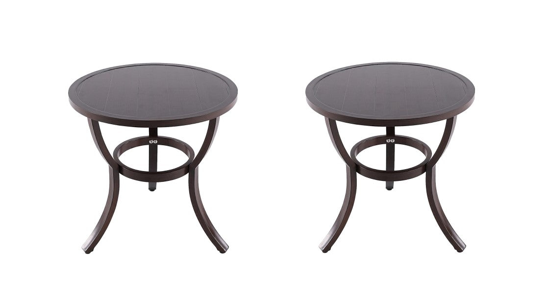 Patio Time Trevi 2 Pc Side Table Set